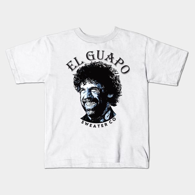 The El Guapo Sweater Co Kids T-Shirt by aidreamscapes